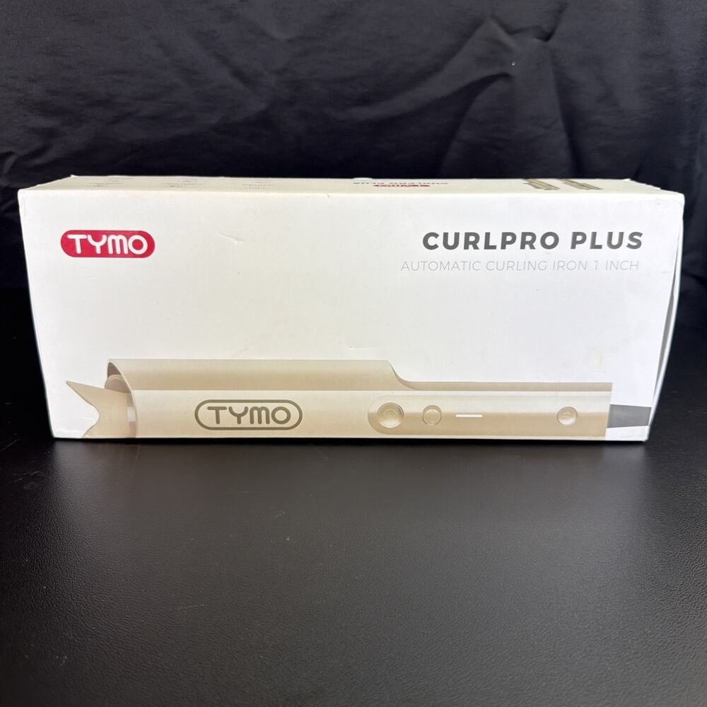 TYMO CURLPRO PLUS Automatic Rotating Curling Iron 1 Inch Gold Dual Voltage